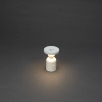 Konstsmide 7833-250 Nantes USB-LED-Kerzenleuchte weiss 6