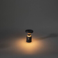Konstsmide 7833-750 Nantes USB-LED-Kerzenleuchte schwarz 2