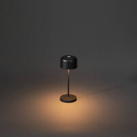 Konstsmide 7835-750 Lille Mini USB-LED-Tischleuchte schwarz 