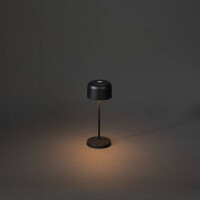 Konstsmide 7835-750 Lille Mini USB-LED-Tischleuchte schwarz 
