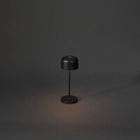 Konstsmide 7835-750 Lille Mini USB-LED-Tischleuchte schwarz 
