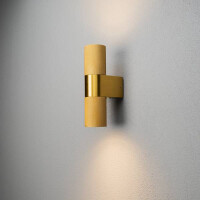 Konstsmide 7667-800 Temi Wandleuchte auf/ab gold 2