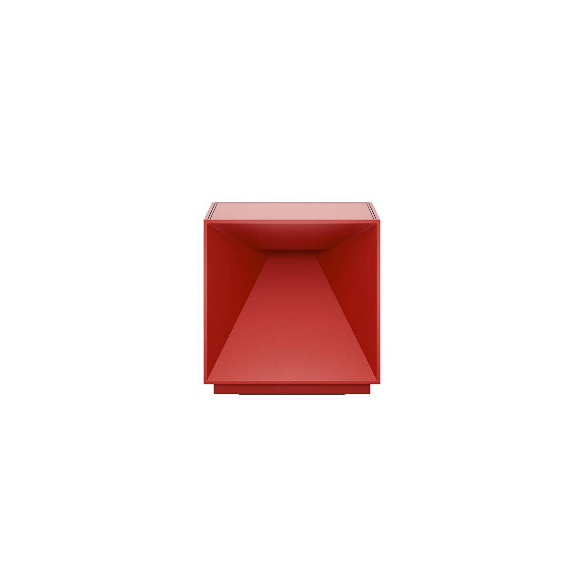 Sigor LED Akkutischleuchte Nutalis IP54 würfelförmig Flex Mood 2700/2200K feuerrot