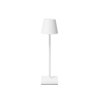 Akku-Tischleuchte Nuindie pocket 210mm schneeweiss rund 3