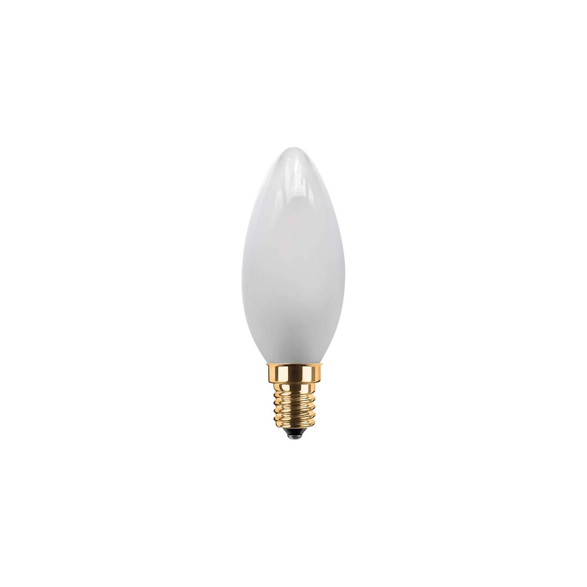 E14 LED Kerze matt warmweiß dim