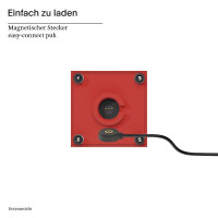 Akku-Tischleuchte 4519601 Nutalis mini feuerrot 5