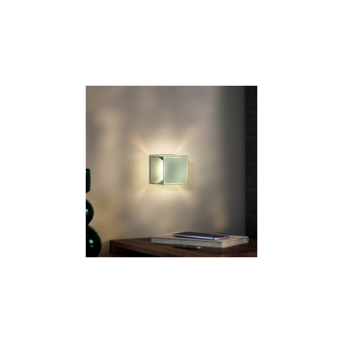 Akku Tischleuchte Nutalis MINI 2,2W Flex-Mood IP54 salbeigrün