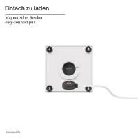 Akku-Tischleuchte 4519201 Nutalis mini schneeweiß 5