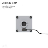 Akku-Tischleuchte 4519401 Nutalis mini nebelgrau 5