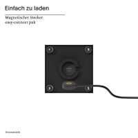 Akku-Tischleuchte 4519001 Nutalis mini nachtschwarz 5
