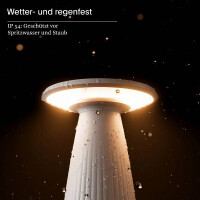 Akku-Tischleuchte 4544801 Nuflair goldfarben 7