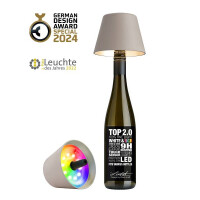 Sompex TOP 2.0 - Sand, RGBW-Akku-Flasche gallery