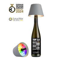 Sompex TOP 2.0 - Grau, RGBW-Akku-Flasche gallery