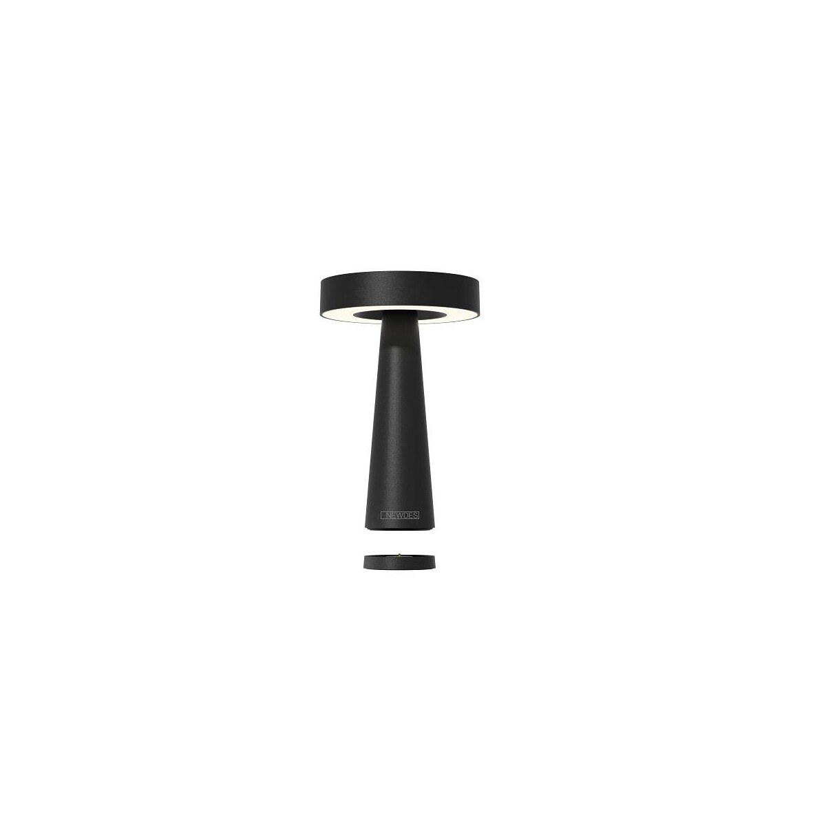 Newdes TIP - Tischleuchte, Schwarz