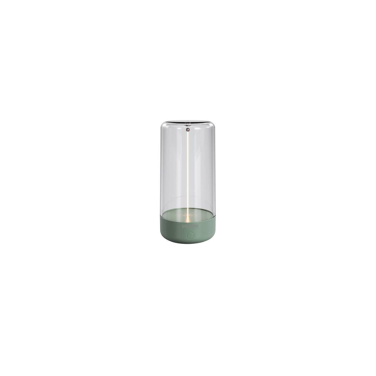 Sompex PULSE - Akku-Tischleuchte; 7x14.5 cm (ØxH); dunkeloliv