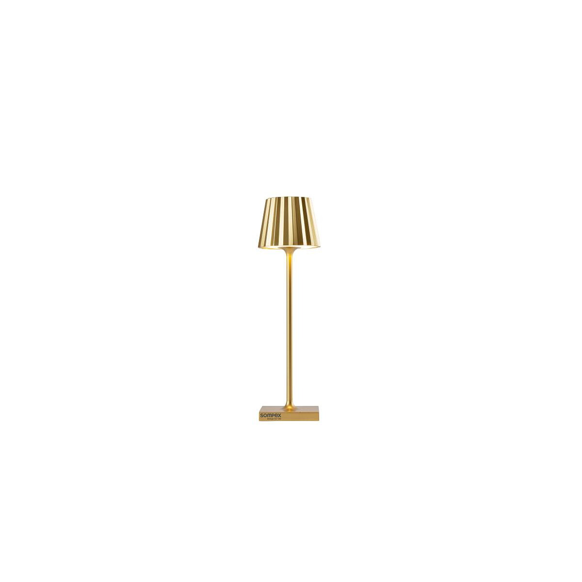 Sompex TROLL NANO - Gold, Akku-Tischleuchte