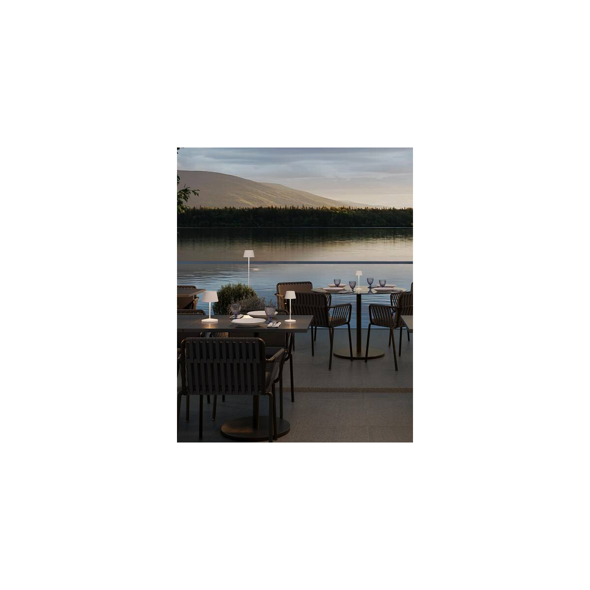 Villeroy & Boch SEOUL - Weiß, Outdoorstehleuchte