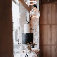 E27 LED Floating Globe 200 klar warmweiß 6