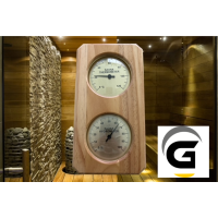 Sauna Thermometer und Hydrometer in eine gallery