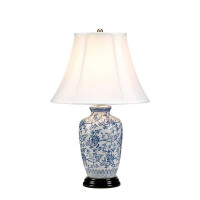 Elstead Blaue Ginger Jar Tischlampe mit  gallery