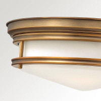 Hadley 3 Light Flush HK-HADLEY-F-BR 3