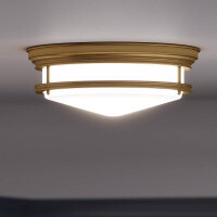 Hadley 3 Light Flush HK-HADLEY-F-BR 6