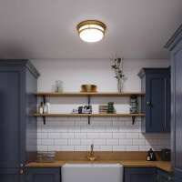 Hadley 3 Light Flush 4