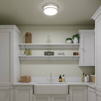 Hadley 3 Light Flush 4