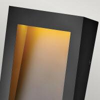 Konische LED-Wandlaterne HK-TAPER-M-TBK