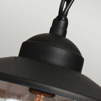 Elstead Klampenborg 1 Lichterkette Laterne schwarz KLAMPENBO
