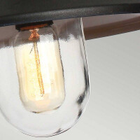 Elstead Klampenborg 1 Lichterkette Laterne schwarz KLAMPENBO