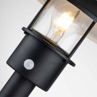 Klampenborg 1 Lichtsockel mit PIR schwarz 4