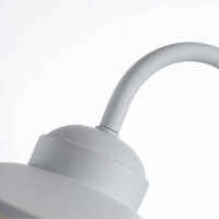 Elstead Klampenborg 1 Licht Wandlaterne weiss KLAMPENBORG-WH