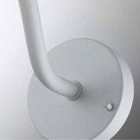 Elstead Klampenborg 1 Licht Wandlaterne weiss KLAMPENBORG-WH