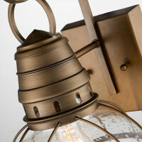 Bridgepoint 1 Light Medium Wandlaterne KL-BRIDGEPOINT-M-NBR 