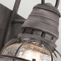 Kleine Bridgepoint-Wandlaterne mit 1 Licht KL-BRIDGEPOINT-S 