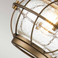 Kleine Bridgepoint-Wandlaterne mit 1 Licht KL-BRIDGEPOINT-S-