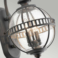 Halleron 2-Licht-Wandlaterne 4