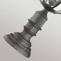 Halleron 3-flammige Sockellaterne 3