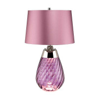 Elstead Kleine pflaumenfarbene Tischlamp gallery