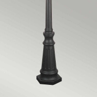 Elstead Norfolk 3-flammiger Laternenpfahl NR8-BLK 4