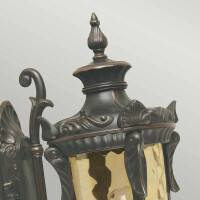 Philadelphia 1-flammige mittelgroße Wandlaterne 2