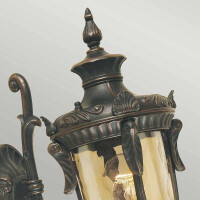 Kleine Philadelphia-Wandlaterne mit 1 Licht 2