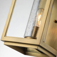 Atwater 1 Licht große Wandlaterne – Messing 4