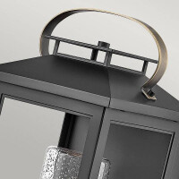 Atwater 1 Light Medium Wandlaterne – Schwarz 2