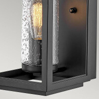 Atwater 1 Light Medium Wandlaterne – Schwarz 4
