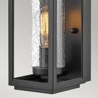 Kleine Atwater-Wandlaterne mit 1 Licht, Schwarz 4