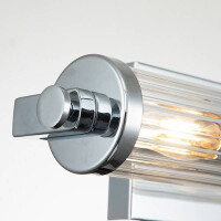 Azores 2-flammige Wandleuchte – Poliertes Chrom 2