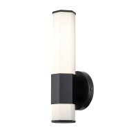 Facet Einzel-LED-Wandleuchte – Schwarz 5