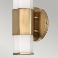 Facet Einzel-LED-Wandleuchte – Messing 3